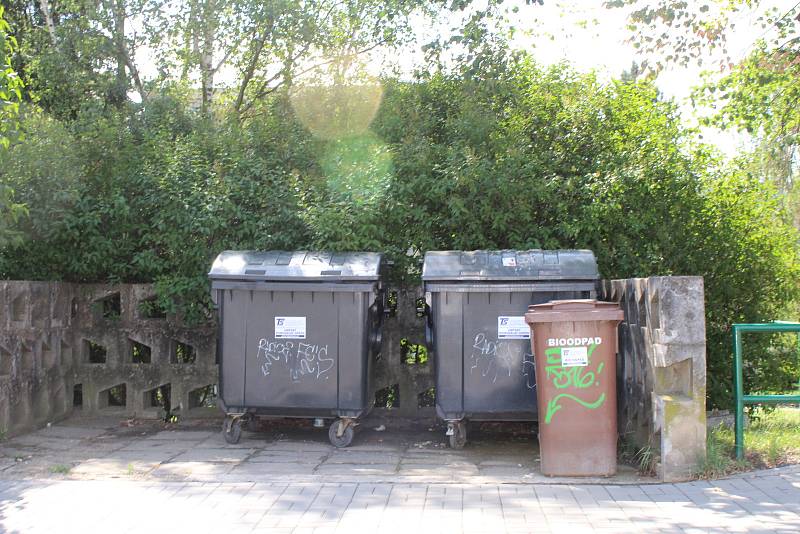 Velké sídliště v Berouně ničí sprejeři a různí vandalové. Najít zde budovu, na které by nebyly namalovány nějaké klikyháky je celkem zázrak. Šílené obrazce nejsou jen na nových fasádách zateplených panelových domů, ale i na městských objektech, kontejnere