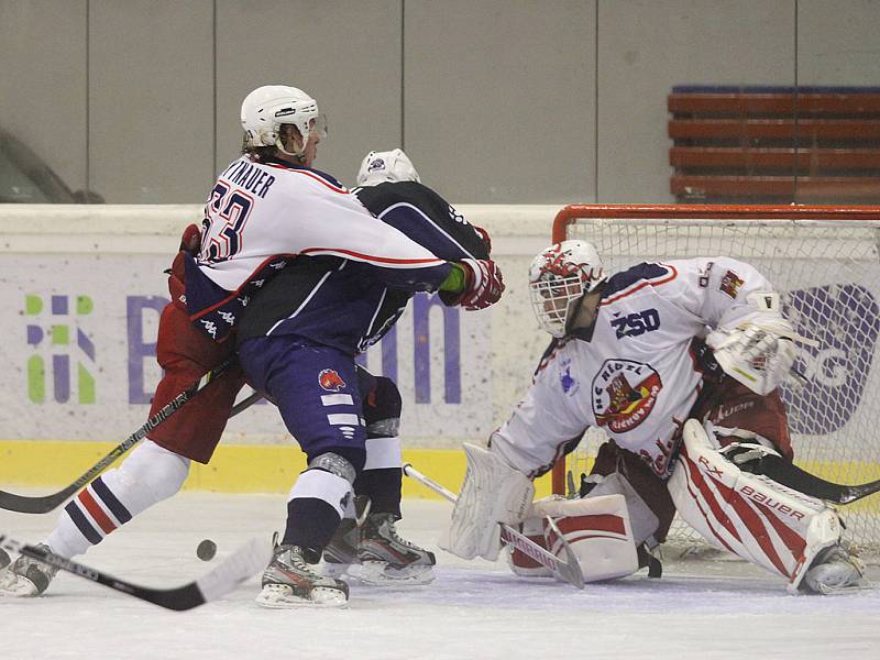 Berounští hokejisté prohráli s Havlíčkovým Brodem 3:7.