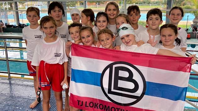 Plavci Lokomotivy Beroun při 4. kole Středočeského poháru nejmladšího žactva.