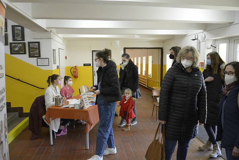 Ze dne otevřených dveří Střední zdravotnické školy Beroun