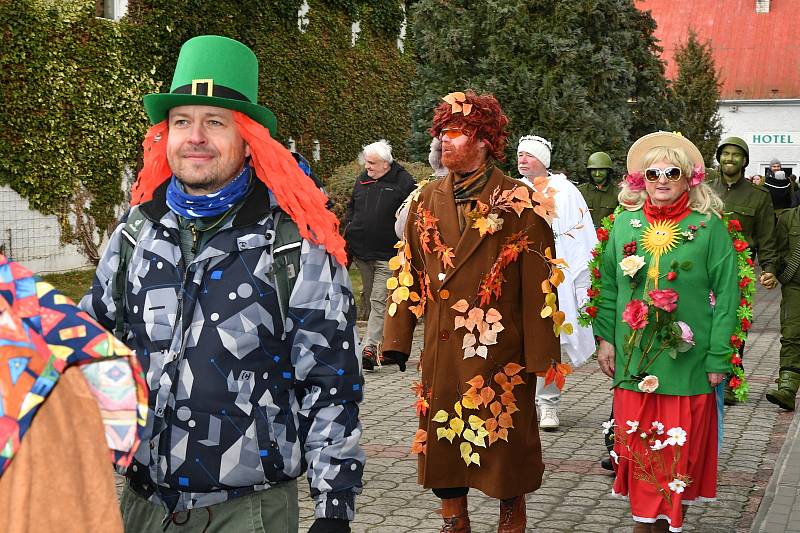 Z masopustu v Zadní Třebani.