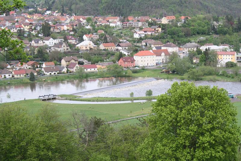 Stav Berounky v sobotu 15. května 2021 odpoledne.