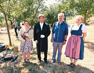 Piknik s Jungmannem se konal v neděli 16. července u Hudlické skály.