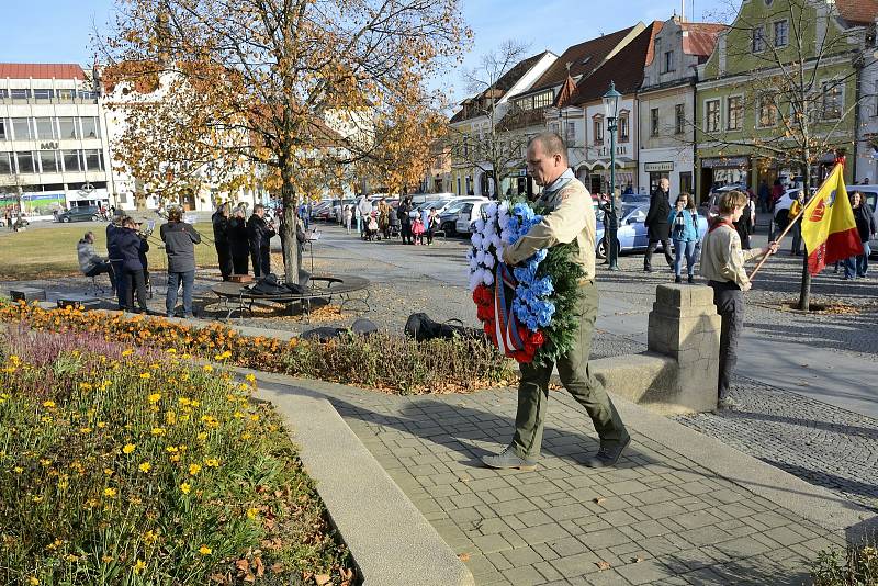 Pietní akt k 103. výročí vzniku Československa