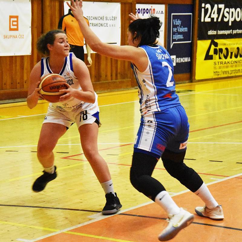 Extraliga ženy: BK Strakonice - Trutnov 49:91.