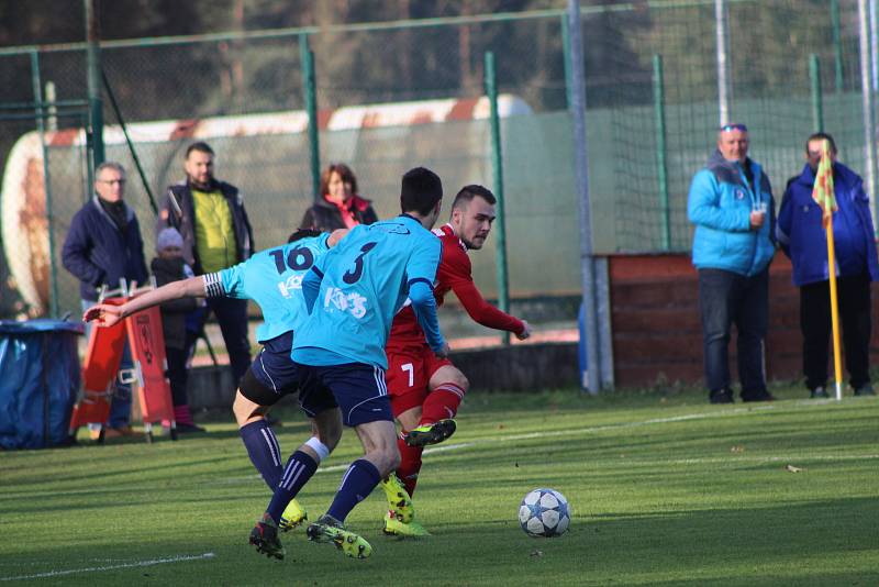 Fotbalová divize: Katovice - Klatovy 1:1 - penalty 6:7.