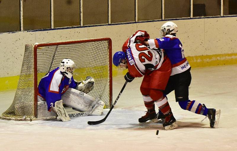 Liga junioři: HC Strakonice - Chotěboř 6:1.