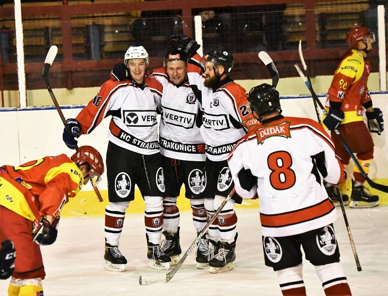 Krajskou ligu ledních hokejistů čeká další kolo. Ilustrační foto.