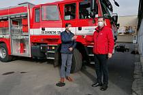 Město Vodňany se rozhodlo podpořit činnost svých dobrovolných hasičů a sboru zakoupilo novou stříkačku.