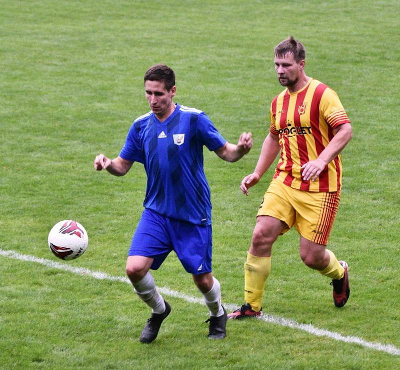 Fotbalový KP: Junior Strakonice - Sokol Sez. Ústí 2:0.