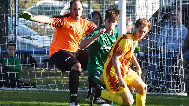 Fotbalový KP: Junior Strakonice - FK Lažiště 0:0.