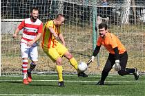 Fotbalová I.B třída: Junior Strakonice B - Lhenice 1:0 (1:0).