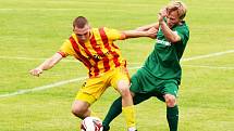 Přípravný fotbal: Junior Strakonice - Tatran Prachatice B 6:2.