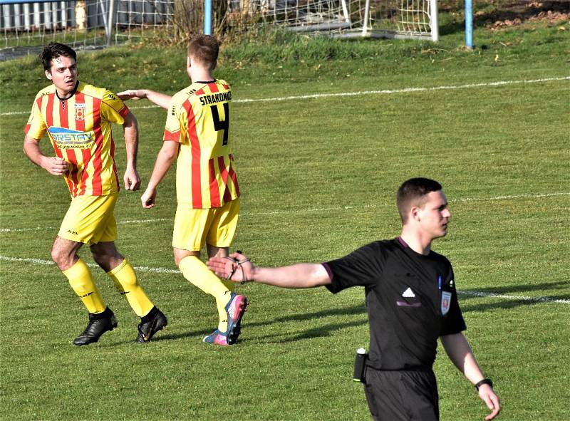 Fotbalová I.A třída: Vodňany - Junior Strakonice 2:1.