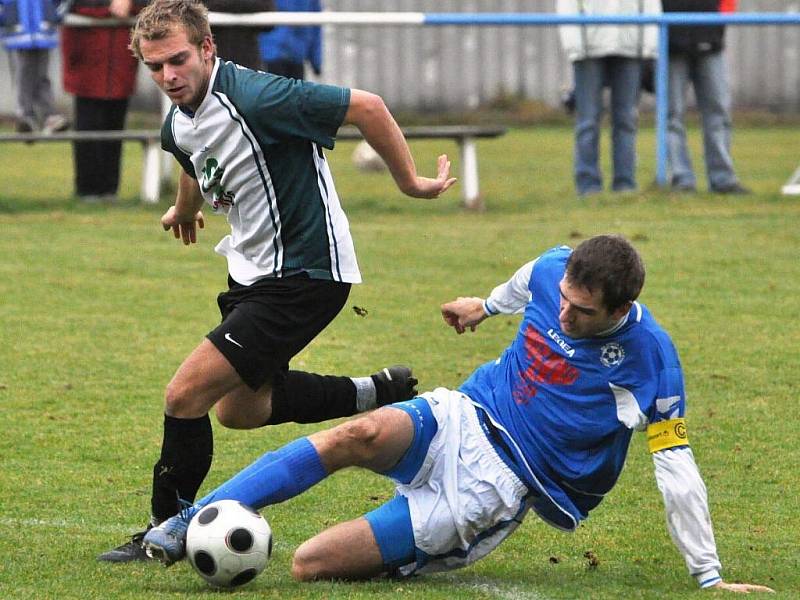 Katovice doma podlehly Rudolfovu 0:2.