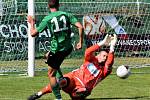 Fotbalová divize: FK Příbram B - Otava Katovice 2:2 (1:1).