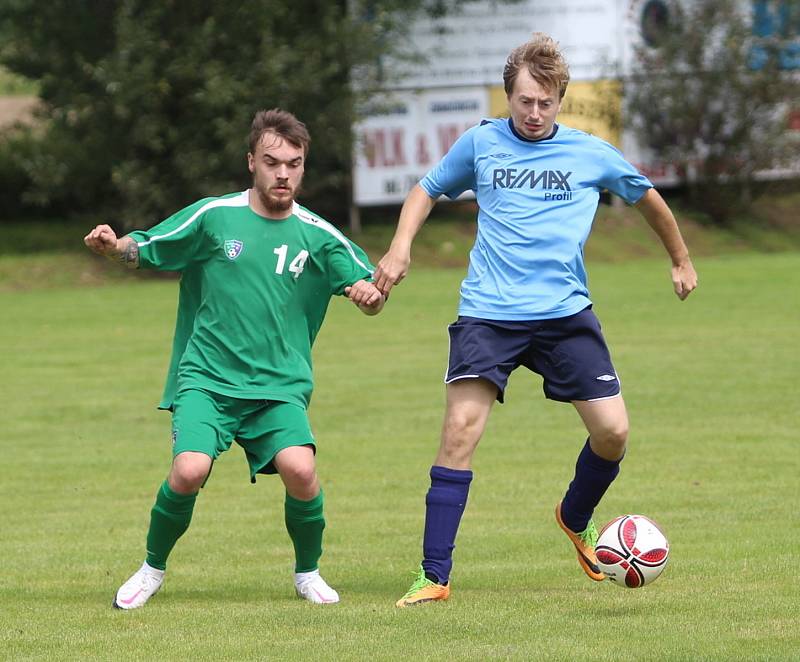 III. třída Strakonicka: Poříčí B - Hoslovice 2:1.