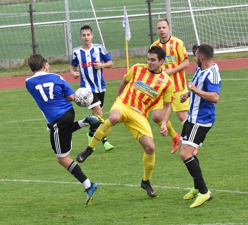 Fotbalový přebor kraje: Blatná - Junior Strakonice 0:1.