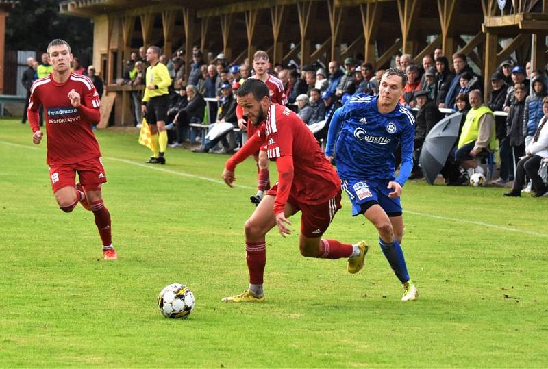 Fortuna divize: Otava Katovice - SK Klatovy 4:1 (0:1).