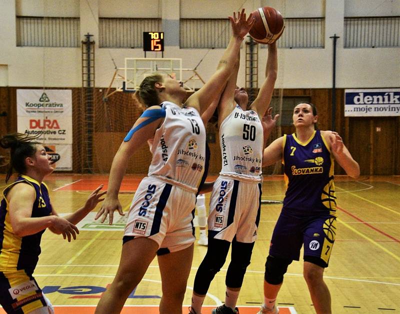 Renomia ŽBL: BK Strakonice - Slovanka 64:79.