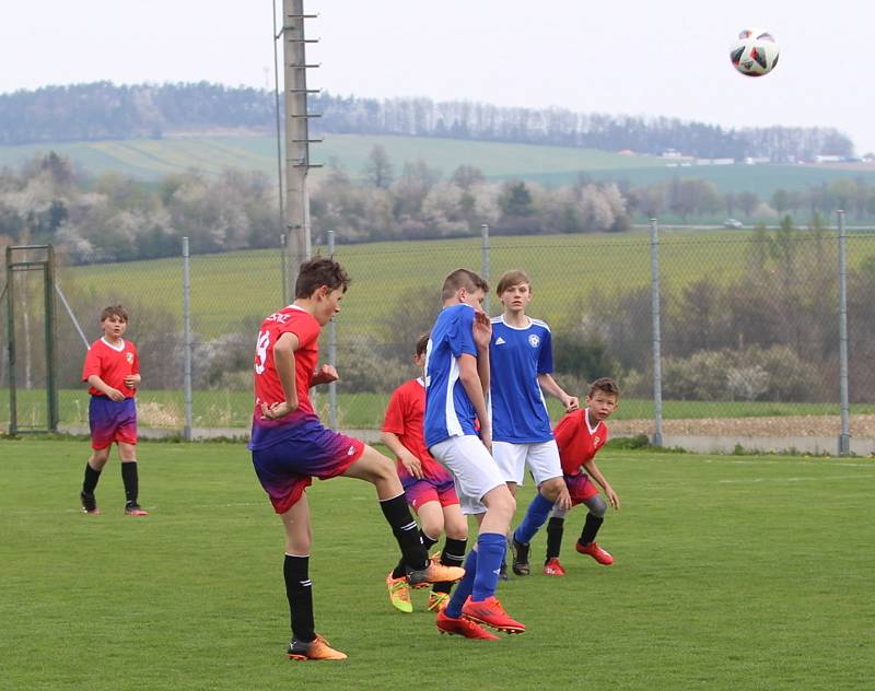 OP starší žáci: Katovice - Čestice 1:2 (1:0).