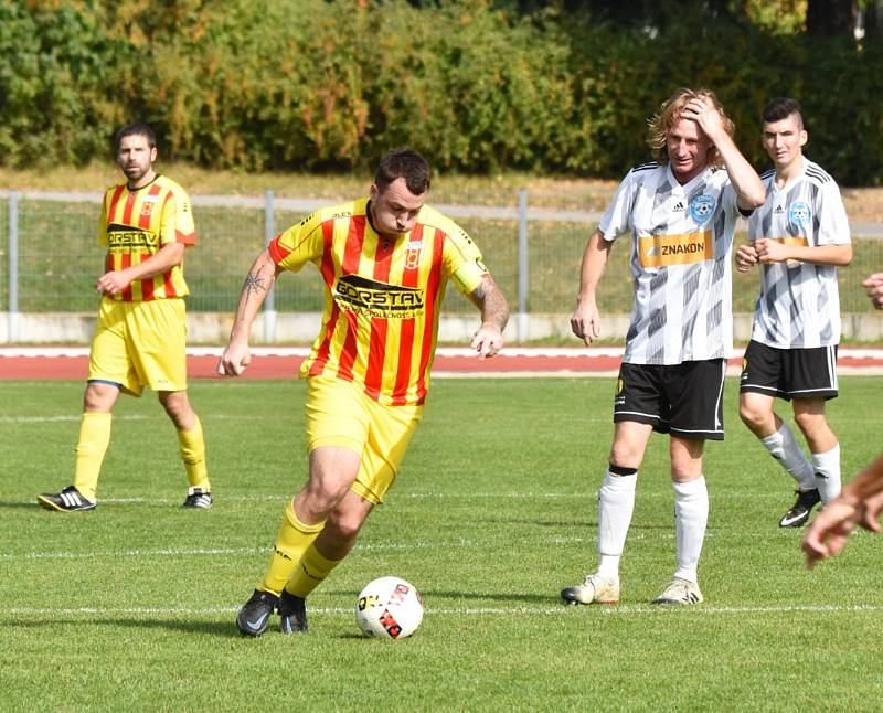 Fotbalová B třída: Junior B - Sousedovice 1:0.