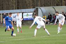 Fotbalová divize: Otava Katovice - Slavia Mariínské Lázně 1:0 (0:0).