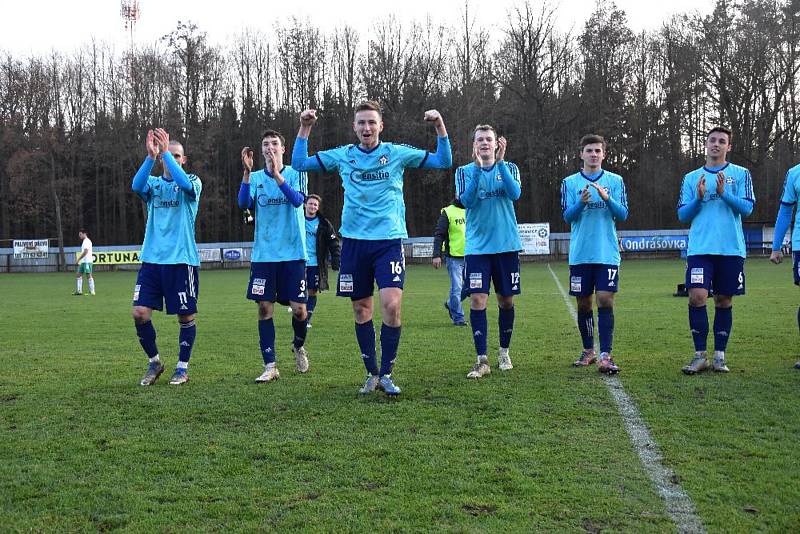 Fotbalový KP: Katovice - Jankov 2:1.