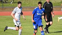 Fotbalová divize: Soběslav - Katovice 3:0 (2:0). Foto: Jan Škrle