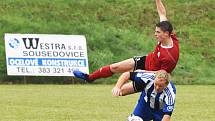 Fotbalová A třída: Sousedovice - Trhové Sviny 0:1.