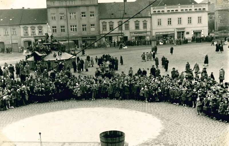 Vodňanský masopust v letech 1961, 1962 a 1967.