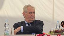 Obec Cehnice navštívil 13. června prezident České republiky Miloš Zeman.