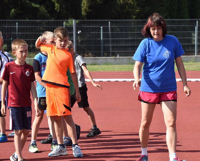 Mladí atleti soutěžili v okresním kole atletických soutěží 1. - 5. tříd.