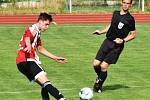 Přípravný fotbal: Blatná - Nepomuk 5:2. Domácí fotbalisty již vedl nový trenér Jaroslav Voříšek.