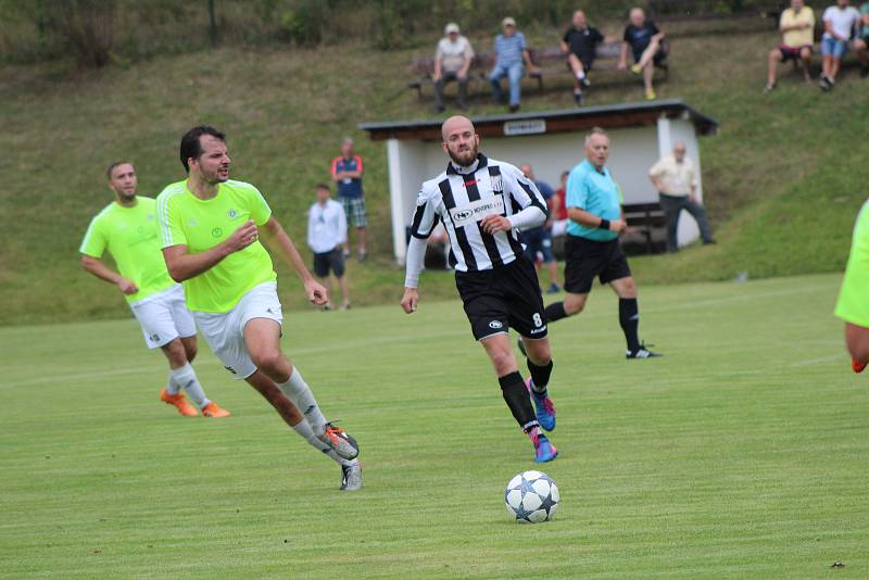 Fotbalová I.B třída: Stachy - Dražejov 2:1.