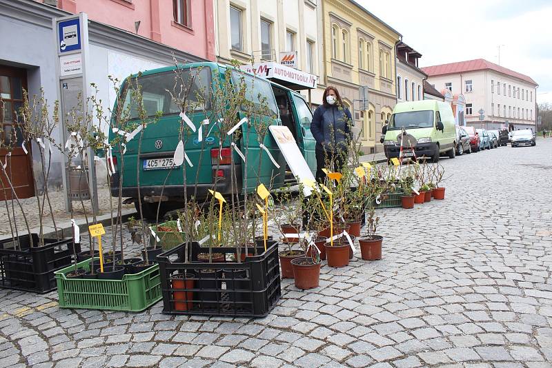 Strakonické Velké náměstí ožilo v pátek 16. dubna odpoledne tradičními farmářskými trhy.