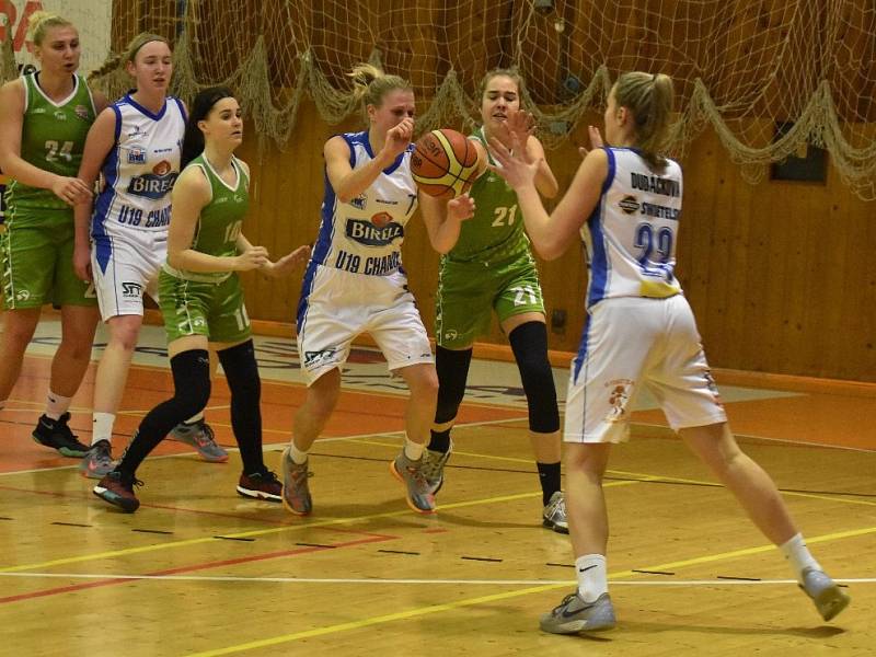 17. kolo ŽBL, neděle 15. ledna:  U19 Chance – SBŠ Ostrava 50:69 (11:18, 21:33, 29:54).