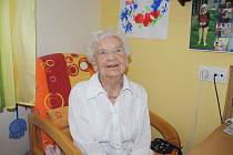O víkendu oslavila paní Marie Honnerová 103. narozeniny
