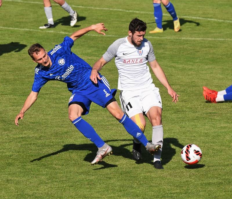 Fotbalová divize: Soběslav - Katovice 3:0 (2:0). Foto: Jan Škrle