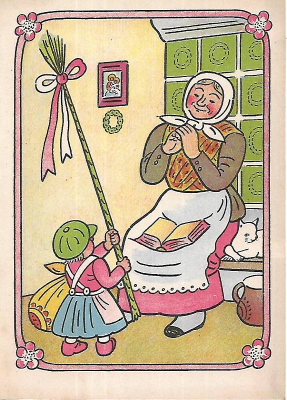 Staré velikonoční pohlednice z archivu Jana Malířského