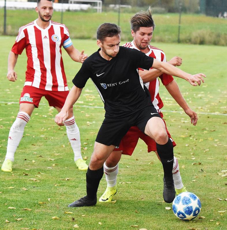 Fotbalový přebor kraje: Olešník - Blatná 4:1.