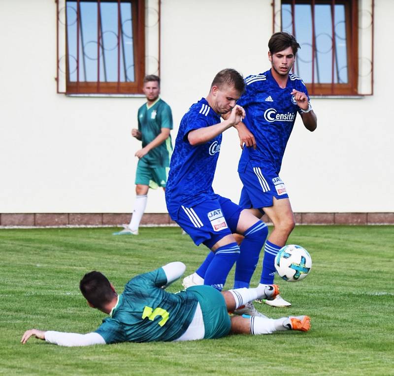 Přípravný fotbal: SK Jankov - SK Otava Katovice 1:4 (0:1).