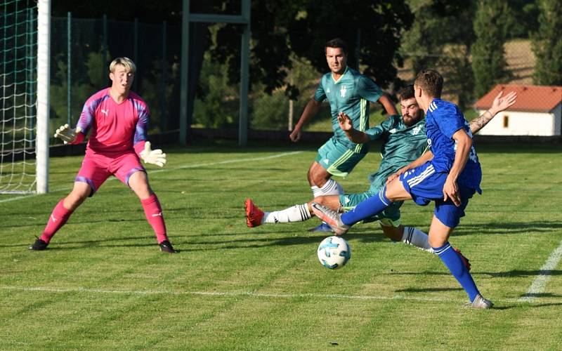 Přípravný fotbal: SK Jankov - SK Otava Katovice 1:4 (0:1).