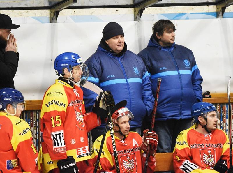 Vstup do semifinále play off se hokejistům Radomyšle nevydařil. Ilustrační foto. Foto: Jan Škrle