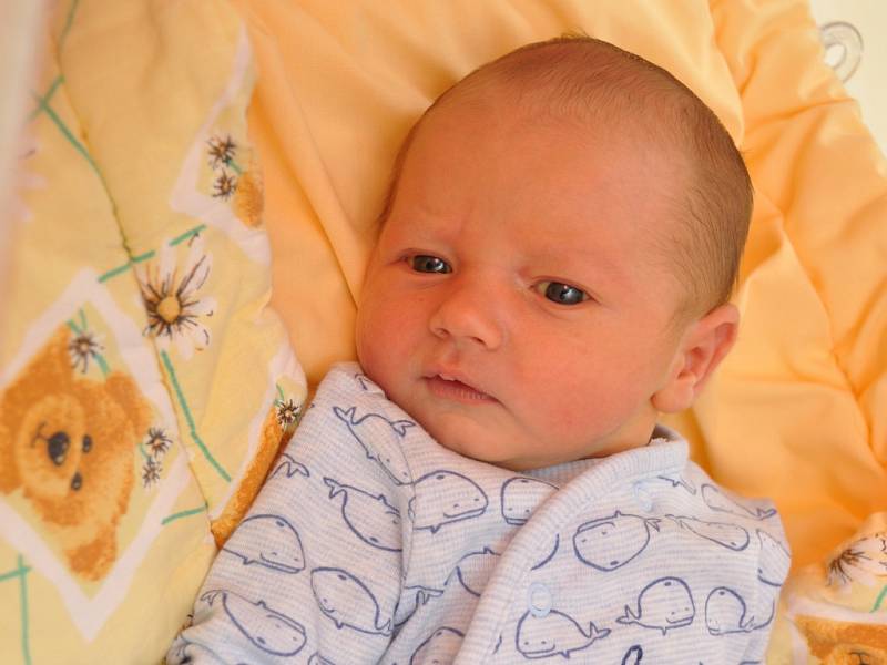 Šimon Lipták, Nezamyslice, 7.7. 2017 v 15.25 hodin, 3700 g. Malý Šimon je prvorozený.