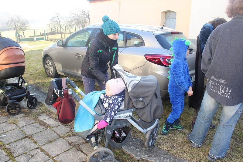 Dunovice zažily v sobotu 8. února masopustní průvod.