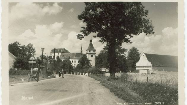 Zámek 1930 - Písecká.