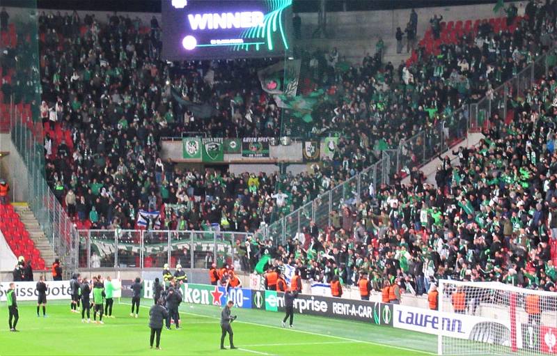 Strakoničtí Slávisté byli u výhry nad Haifou 1:0. Foto: Jan Malířský