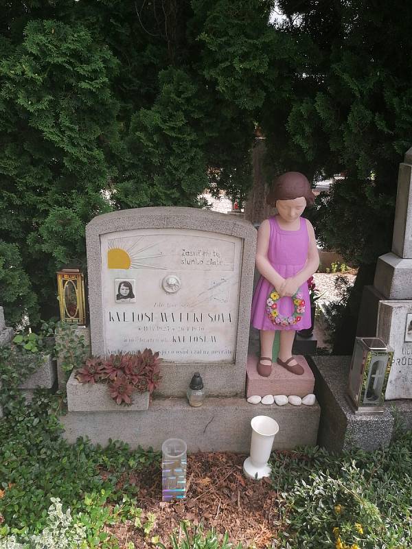 Hřbitov v Rakvicích.