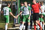 Fotbalová B třída: Střelské Hoštice - Dražejov 2:1.